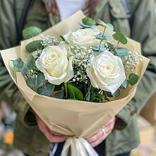 Букет цветов из:  Розы в Крюково